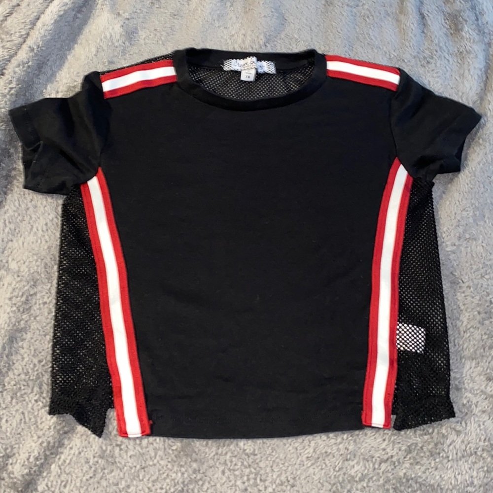 Fishnet Crop Top